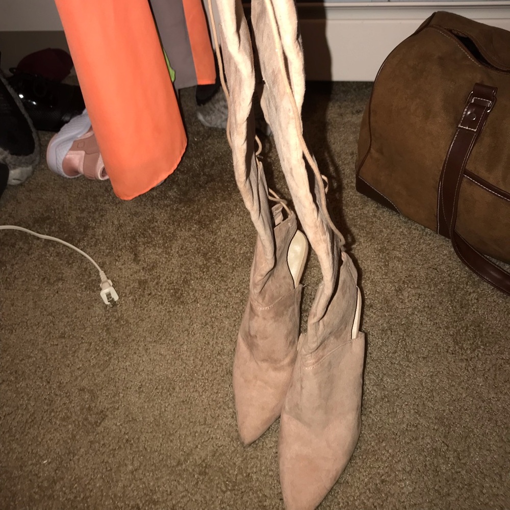 Knee high boots